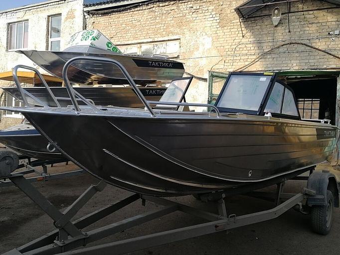 Алюминиевый катер Тактика 500 DC, 500*180*80 см фото 4