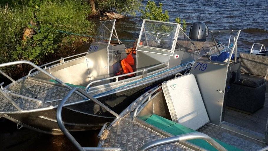 Алюминиевый катер Тактика 500 DC, 500*180*80 см фото 8