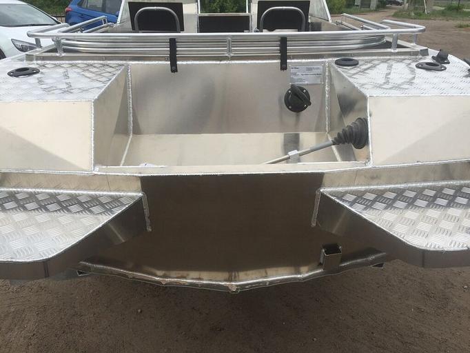 Алюминиевый катер Тактика 500 DC, 500*180*80 см фото 9