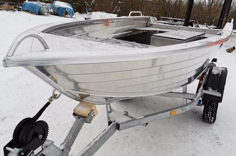 Алюминиевая лодка Тактика 390 РМ Fish, 390*146*60 см фото 2