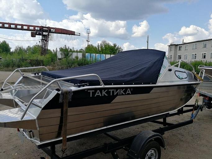 Алюминиевый каютный катер Тактика 500 Cruise, 500*190*85 см фото 5
