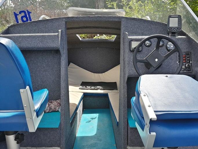 Алюминиевый каютный катер Тактика 530 Cruise, 530*190*90 см фото 10