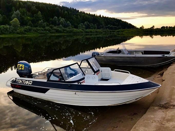 Алюминиевый катер Тактика 460 Prosport, 480*180*77 см фото 1