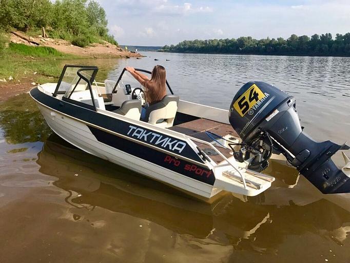 Алюминиевый катер Тактика 460 Prosport, 480*180*77 см фото 2