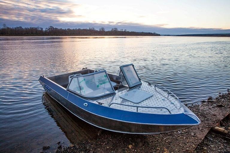 Алюминиевый катер Тактика 490, 505*180*77 см фото 5