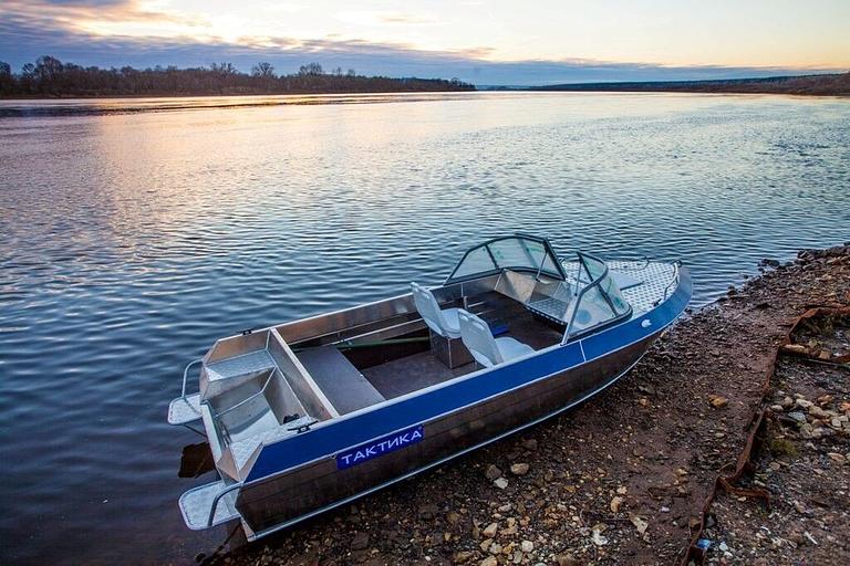 Алюминиевый катер Тактика 490, 505*180*77 см фото 7