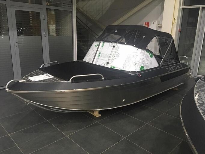 Алюминиевый катер Тактика 430 DC, 450*162*77 см фото 1