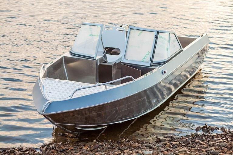 Алюминиевый катер Тактика 430 DC, 450*162*77 см фото 3