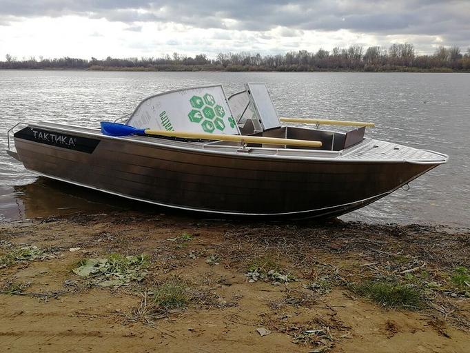 Алюминиевый катер Тактика 460 DC Lite, 480*180*82 см фото 2