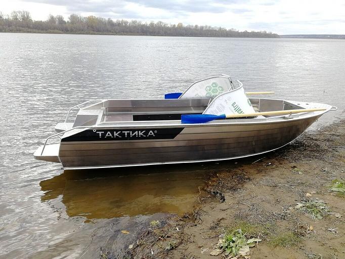 Алюминиевый катер Тактика 460 DC Lite, 480*180*82 см фото 3