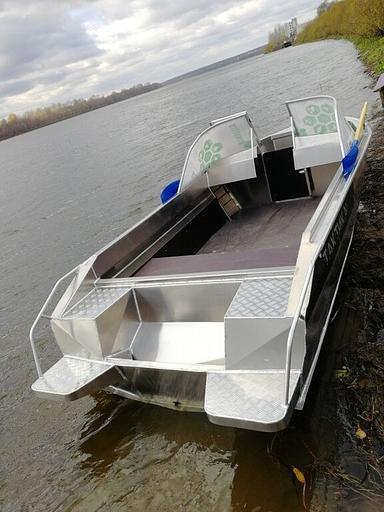 Алюминиевый катер Тактика 460 DC Lite, 480*180*82 см фото 10