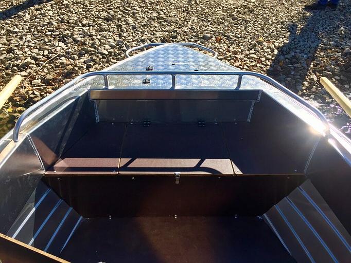 Алюминиевый катер Тактика 430 DC Lite, 458*165*81 см фото 10