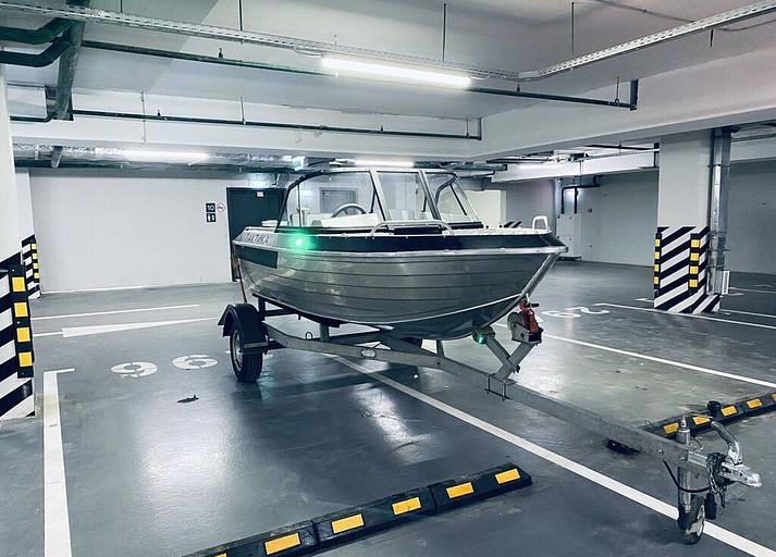 Алюминиевый катер Тактика 390, 390*150*75 см фото 7