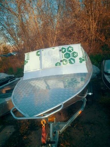 Алюминиевый катер Тактика 420, 420*160*65 см фото 10