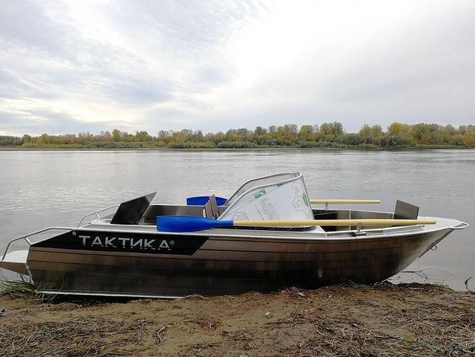 Алюминиевый катер Тактика 390 DC Lite, 390*154*80 см фото 2