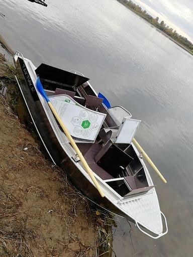 Алюминиевый катер Тактика 390 DC Lite, 390*154*80 см фото 6