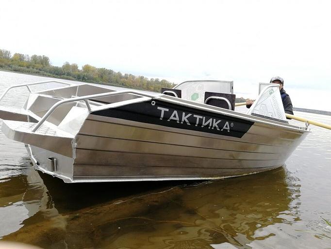 Алюминиевый катер Тактика 390 DC Lite, 390*154*80 см фото 7