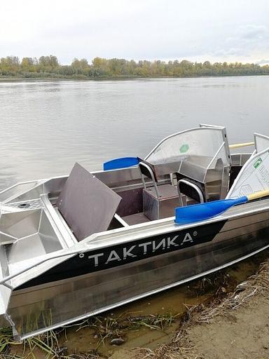 Алюминиевый катер Тактика 390 DC Lite, 390*154*80 см фото 8