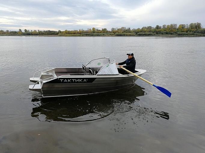 Алюминиевый катер Тактика 390 DC Lite, 390*154*80 см фото 9