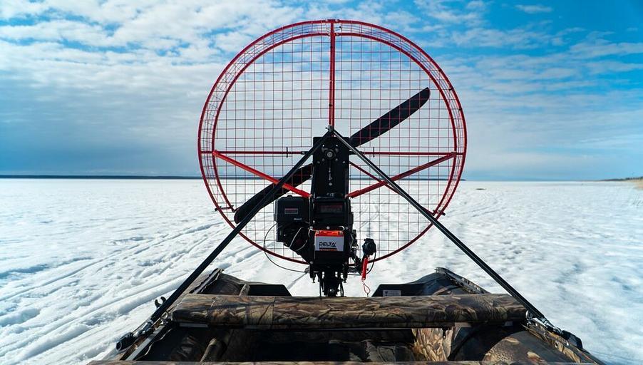 Аэроустановка Бурлак поворотная 20 л.с.(460 см3) фото 2