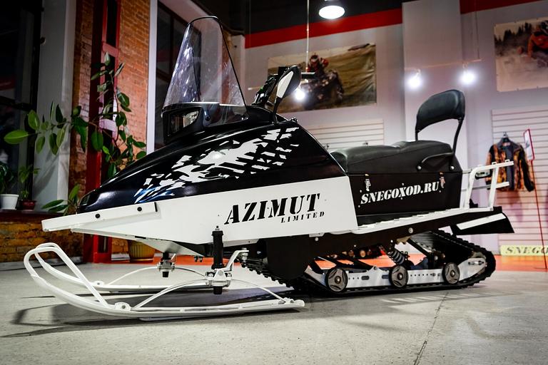 Снегоход Бурлак Азимут CS Pro 24 л.с., подвеска: склизовая, 2900*1110*1280 мм фото 1