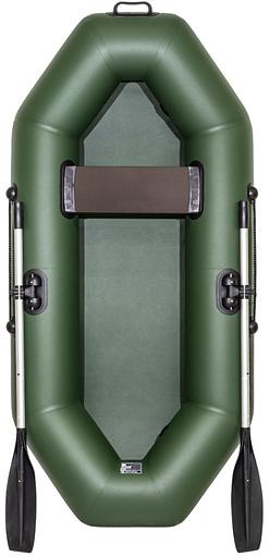 Лодка Барс 230, габариты: 2300*1000*280 мм., цвет: зеленый фото 1