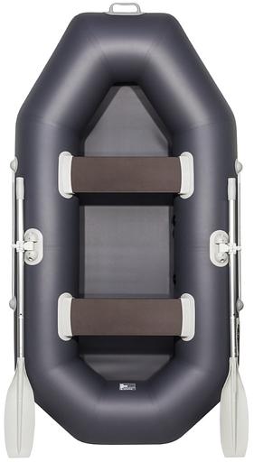 Лодка Барс 240, габариты: 2400*1200*340 мм., цвет: графит фото 3