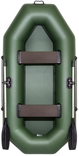 Лодка Барс 260, габариты: 2600*1200*340 мм., цвет: зеленый фото 1