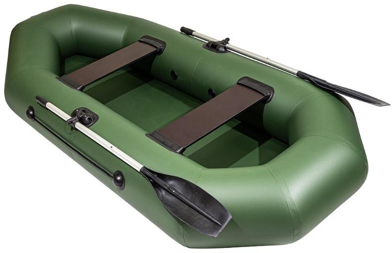Лодка Барс 260, габариты: 2600*1200*340 мм., цвет: зеленый фото 4