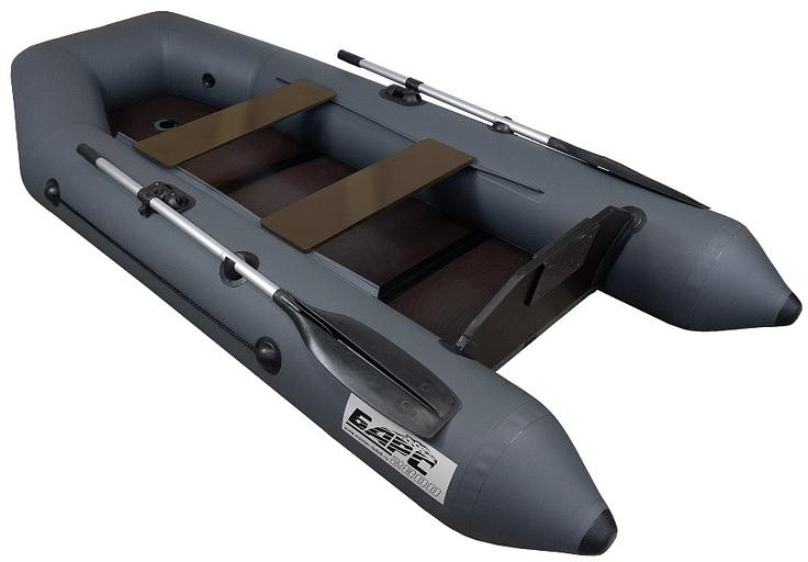 Лодка Барс 2800 СКК, габариты: 2800*1320*345 мм., цвет: графит фото 2