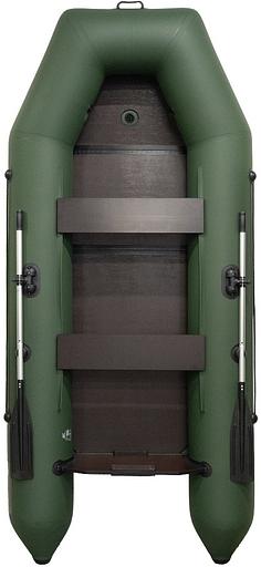 Лодка Барс 3200 СКК, габариты: 3200*1440*385 мм., цвет: зеленый фото 3