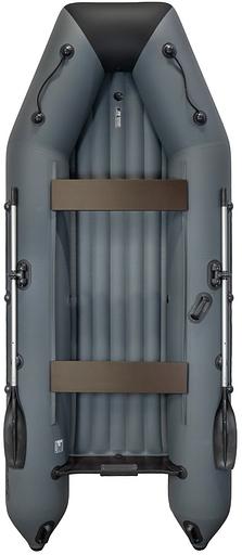 Лодка Барс 3600 НДНД, габариты: 3600*1540*420 мм., цвет: графит-черный фото 1