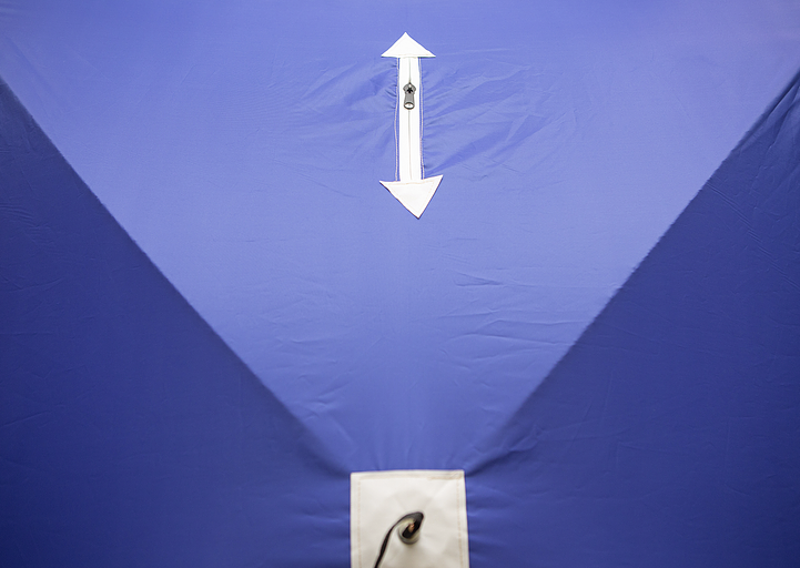 Палатка СТЭК куб 1 трехслойная (дышащая) 150*150*170 см. фото 5