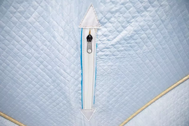 Палатка СТЭК куб 1 трехслойная (дышащая) 150*150*170 см. фото 6