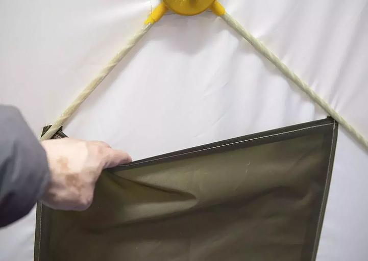 Палатка СТЭК куб 3 однослойная 220*220*205 см. фото 6