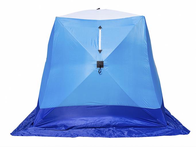 Палатка СТЭК куб 3 long трехслойная 250*220*200 см. фото 3