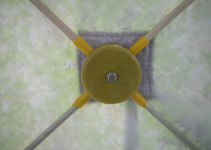 Палатка СТЭК Чум 2 КМФ, выход под трубу, 380*200 см. фото 8