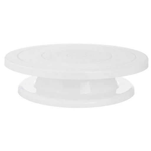 Подставка для торта пластиковая вращающаяся 28 см RA-6197 фото 1