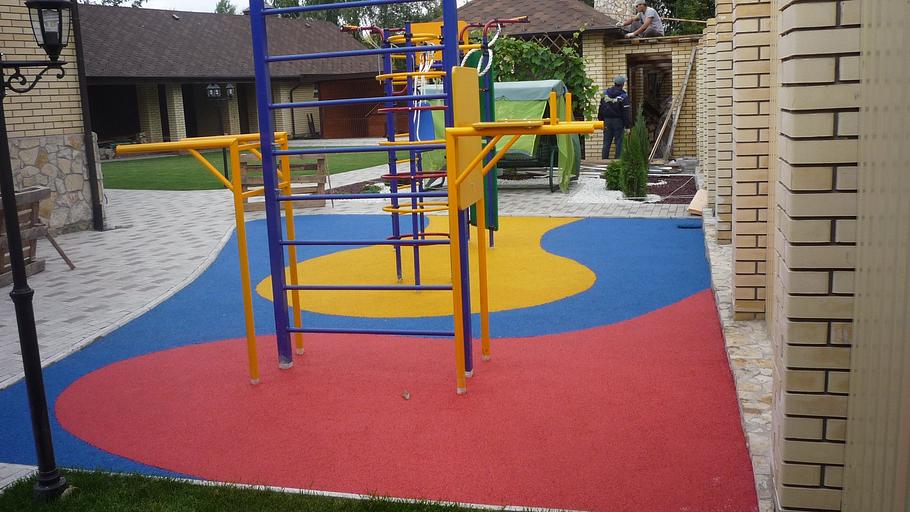 Покрытие из резиновой крошки «Eco Sandwich EPDM» ОПТ фото 1