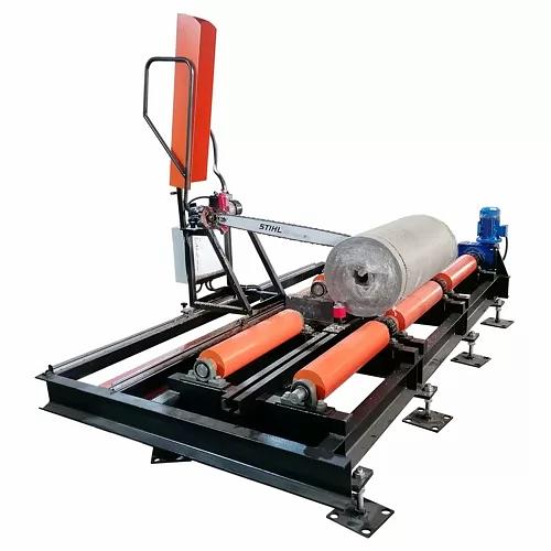 Станок для резки рулонов бумаги БРС-В-1600 (с приводными валами для вращения рулона) фото 1