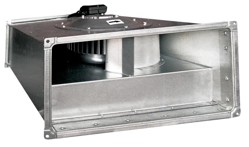 Вентилятор канальный прямоугольный ВКП серия СТАНДАРТ 0,33 кВт 1270 об/мин. ВКП 40-20-4D (380В) фото 1