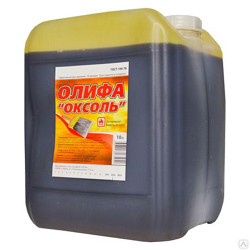 Олифа «ОКСОЛЬ» 30л (25кг) канистра ПЭТ фото 1