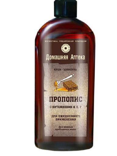 Крем-шампунь «Прополис» с витаминами А, Е, F 500 мл опт фото 1
