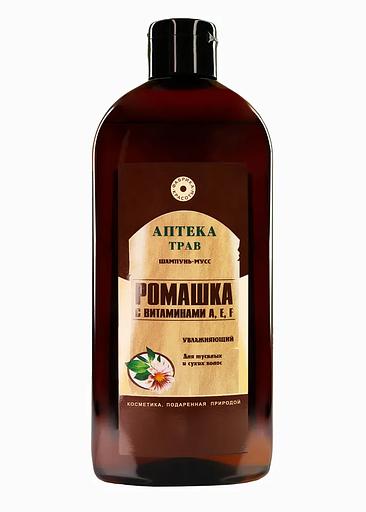 Шампунь-мусс «Ромашка» с витаминами А, E, F 500 мл опт фото 1