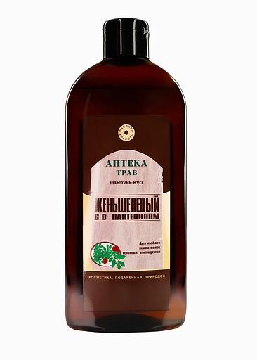 Шампунь-мусс «Женьшеневый» с D-пантенолом 500 мл опт фото 1