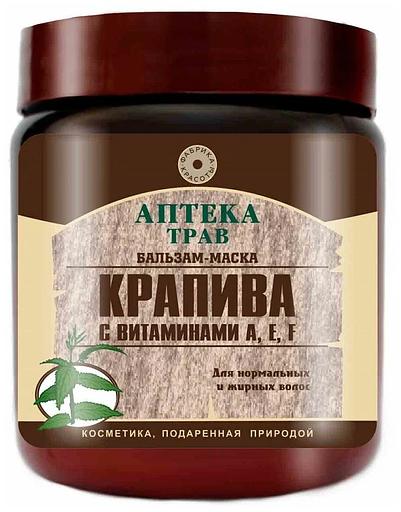 Бальзам-маска «Крапива» с витаминами A, E, F 500 мл опт фото 1