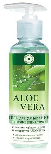 Гель для умывания против черных точек с маслом чайного дерева и экстрактом алоэ вера 200 мл опт фото 1