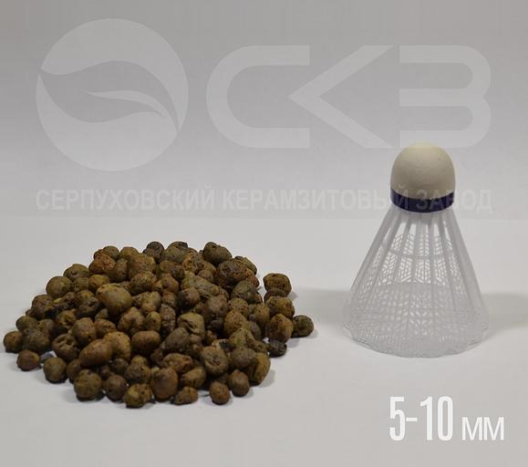 Керамзит россыпью фракции 5-10 мм фото 2