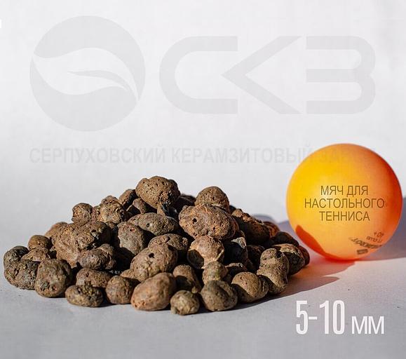 Керамзит в мешках 40 литров фракции 5-10 мм фото 3