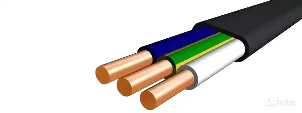 Кабель силовой медный ВВГ фото 1